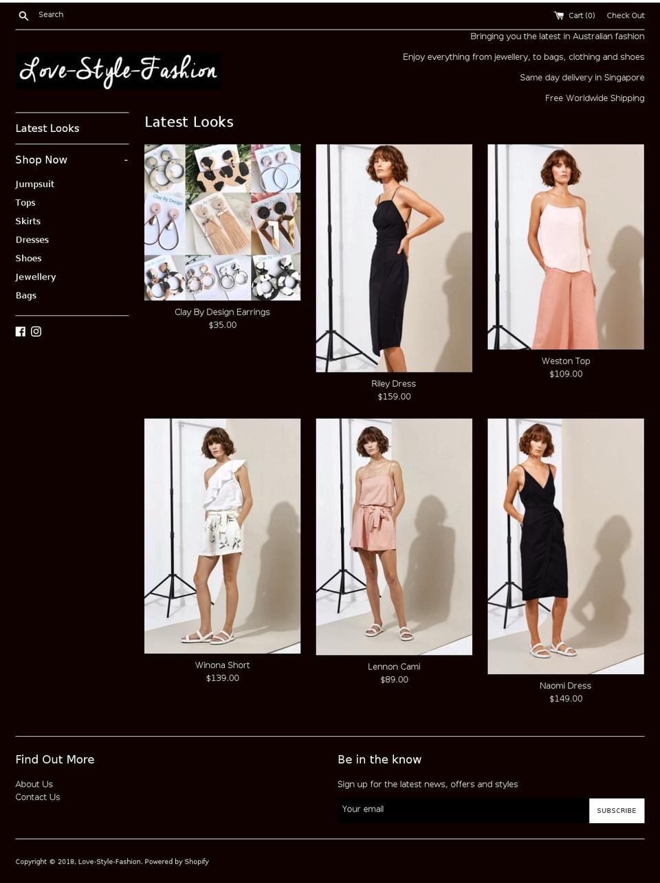 love-style-fashion.com — Shopify storefront screenshot