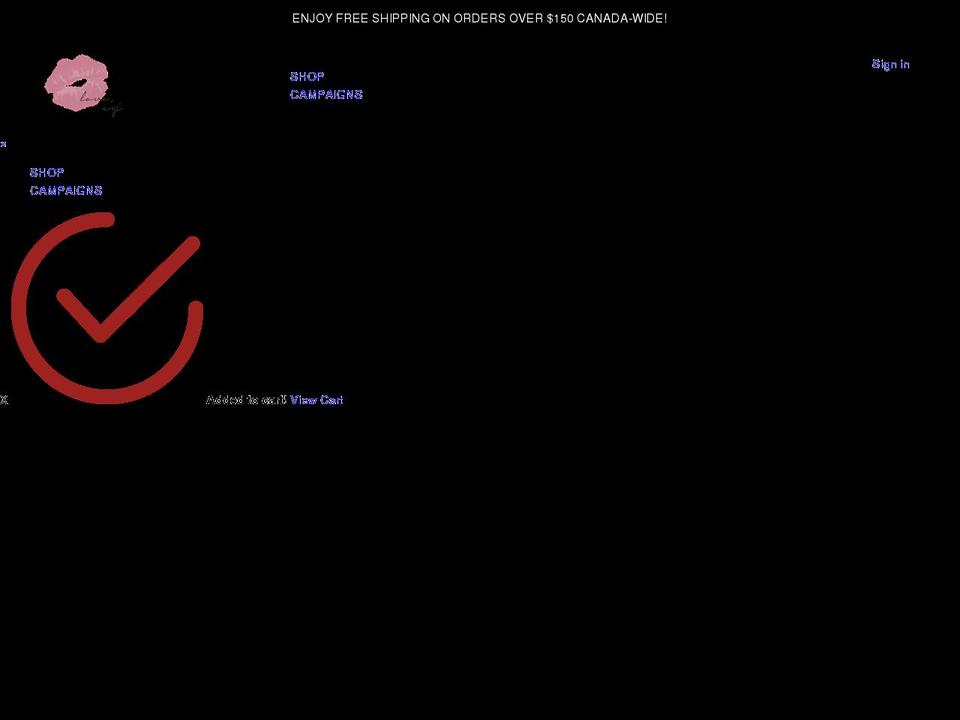 loveaandj.com shopify website screenshot