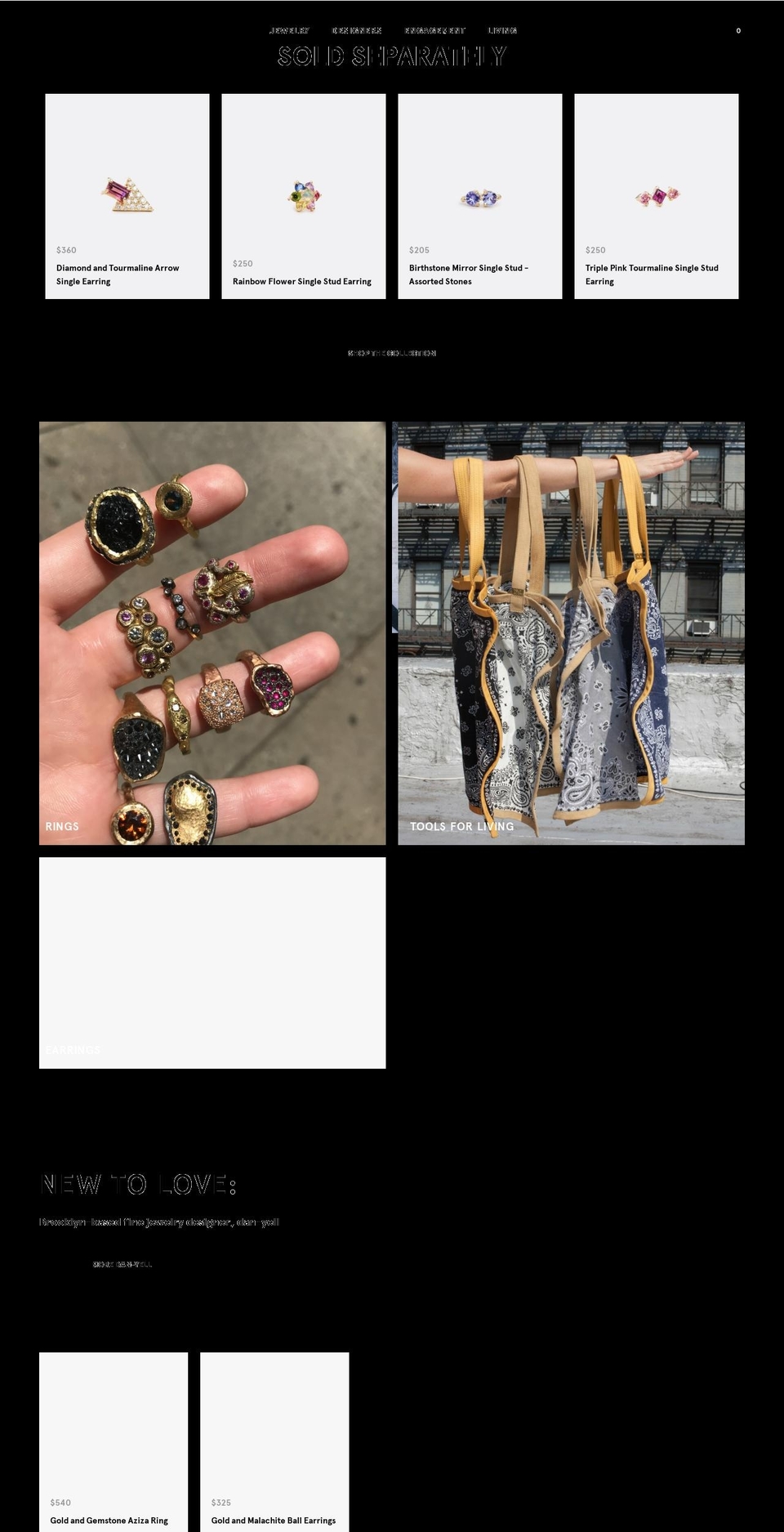 loveadorned.com — Shopify storefront screenshot