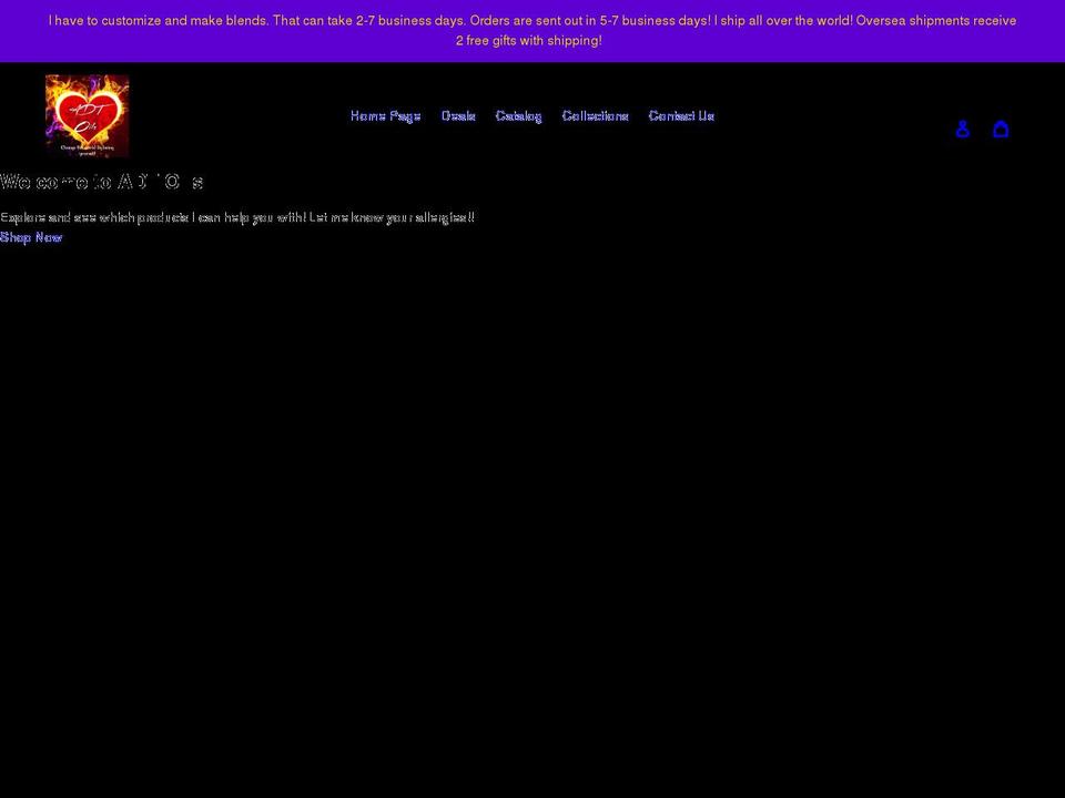 loveadtoils.com shopify website screenshot