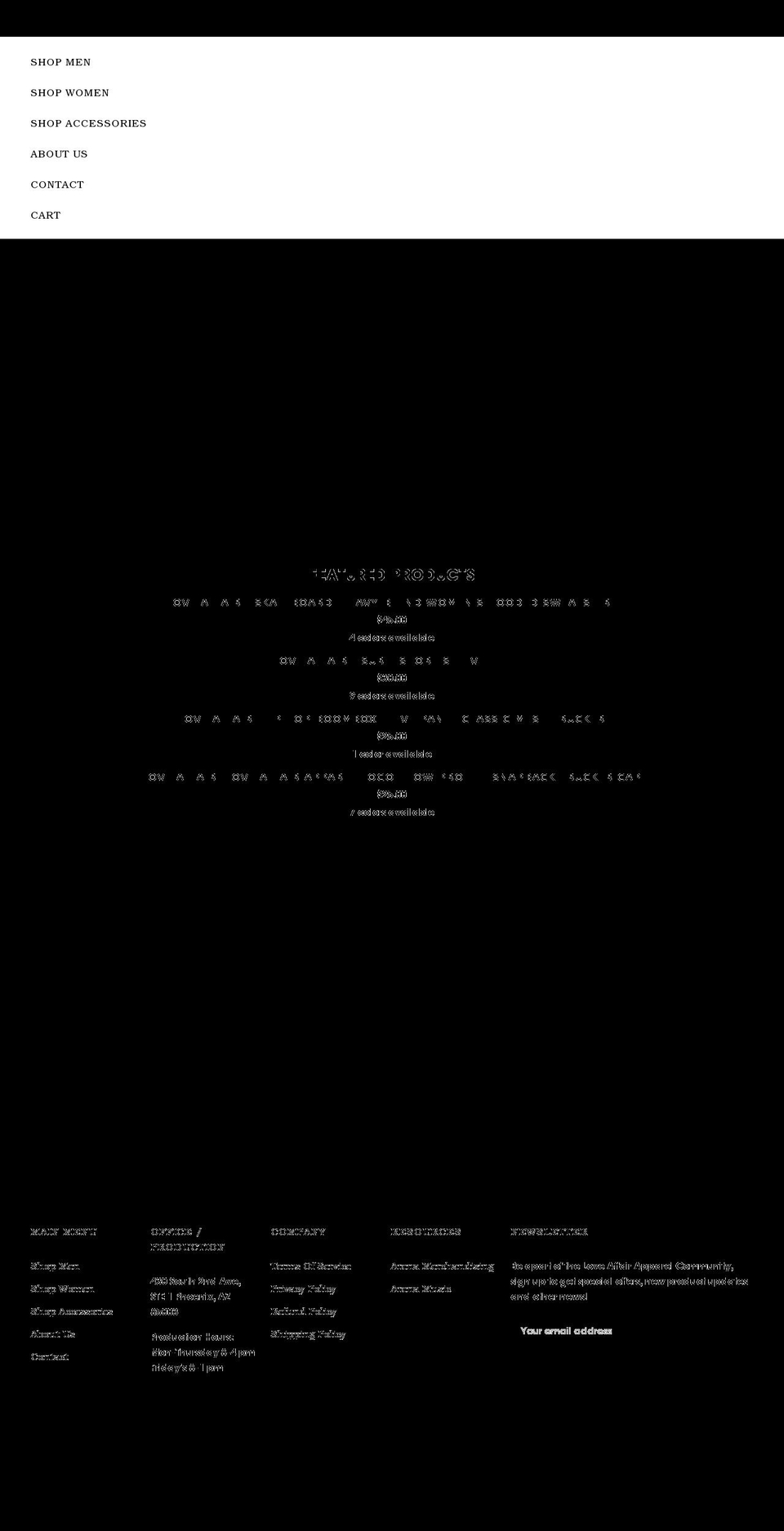 Sunbowl-Development-- Shopify theme site example loveaffairapparel.com