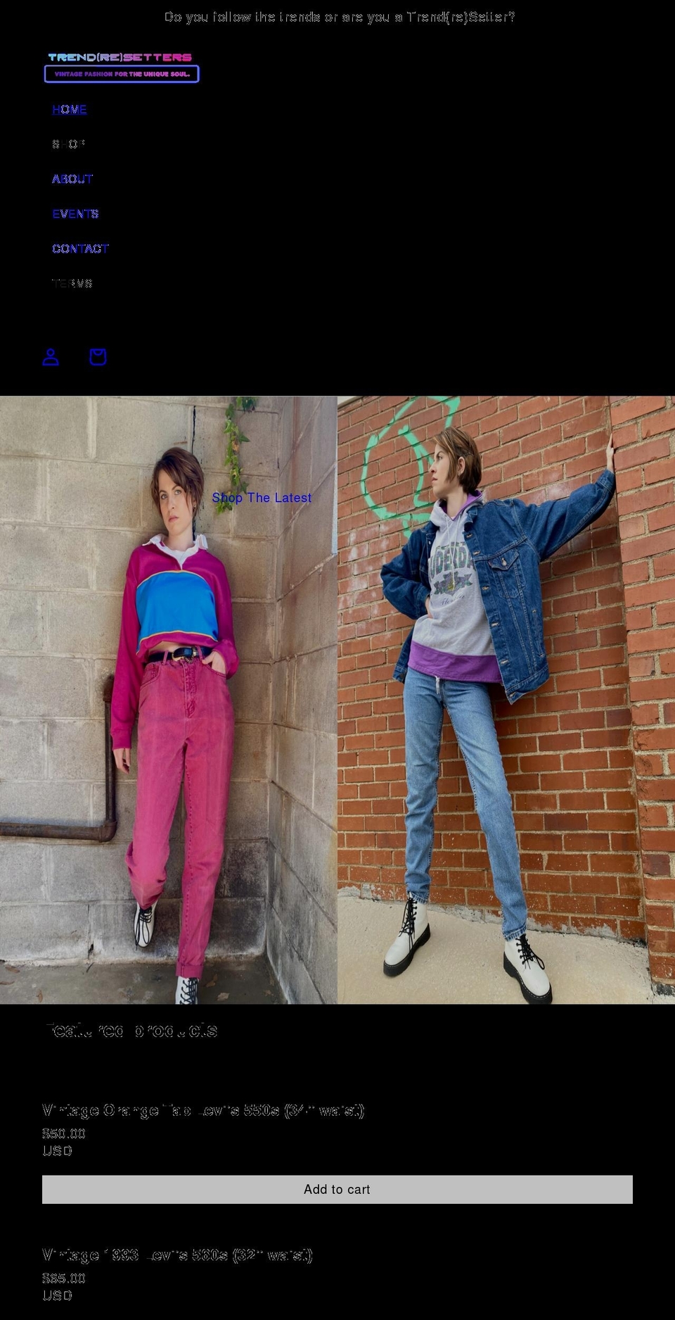 loveagainthreads.com shopify website screenshot