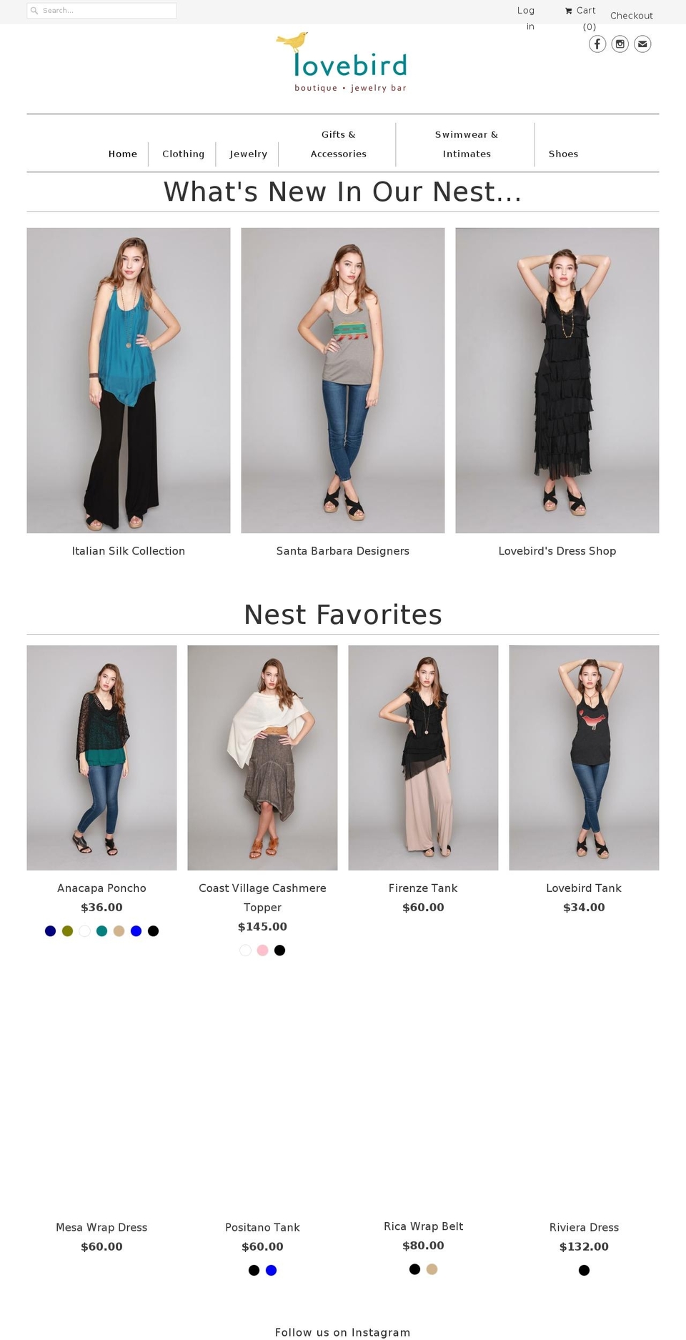 lovebirdsb.com shopify website screenshot