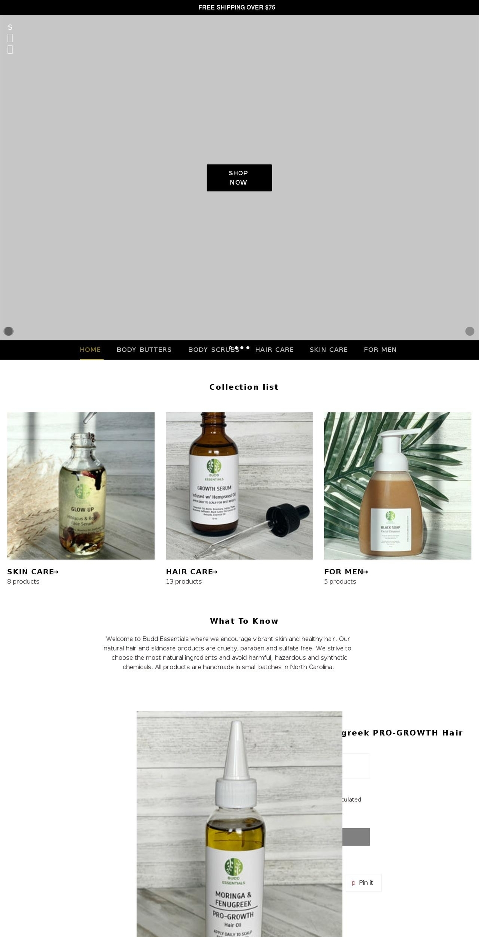 lovebuddessentials.com shopify website screenshot