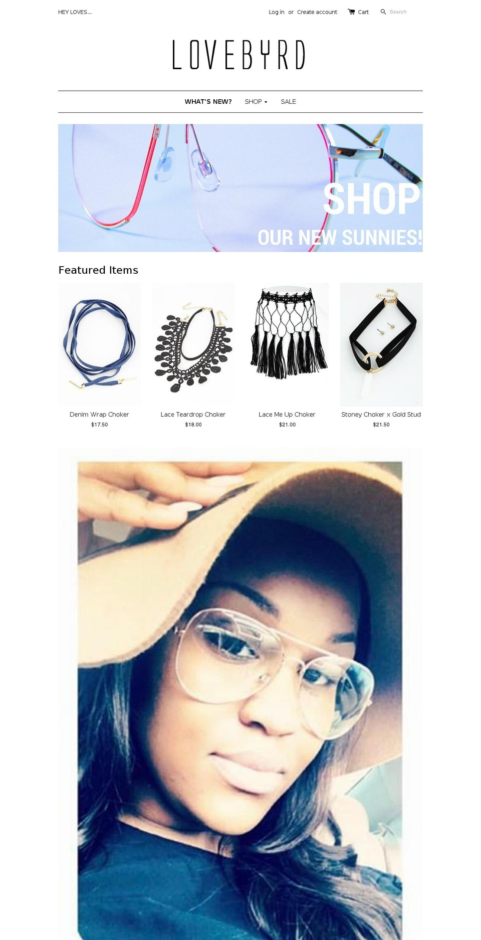 lovebyrddesigns.com shopify website screenshot