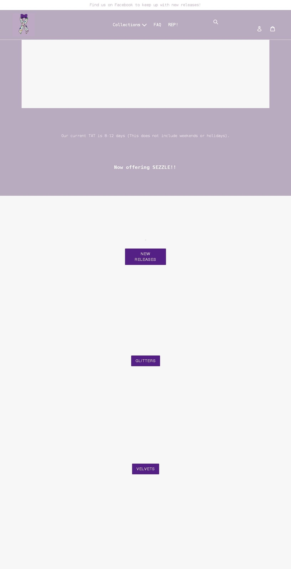 lovecuresbowtique.com shopify website screenshot