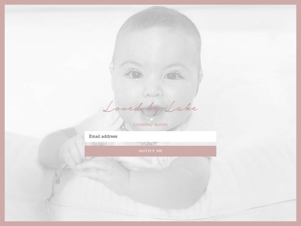 lovedbylake.com shopify website screenshot