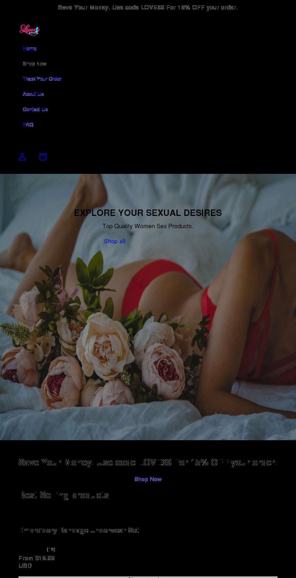 lovedrills.com shopify website screenshot