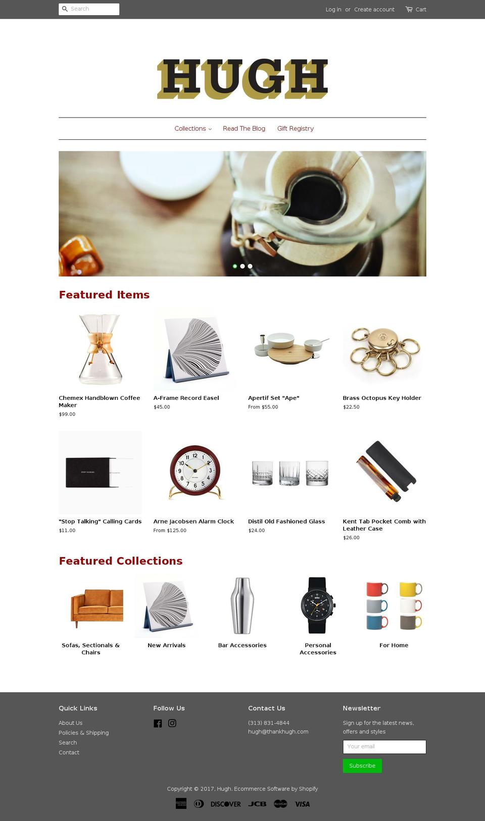 lovehughlongtime.com shopify website screenshot