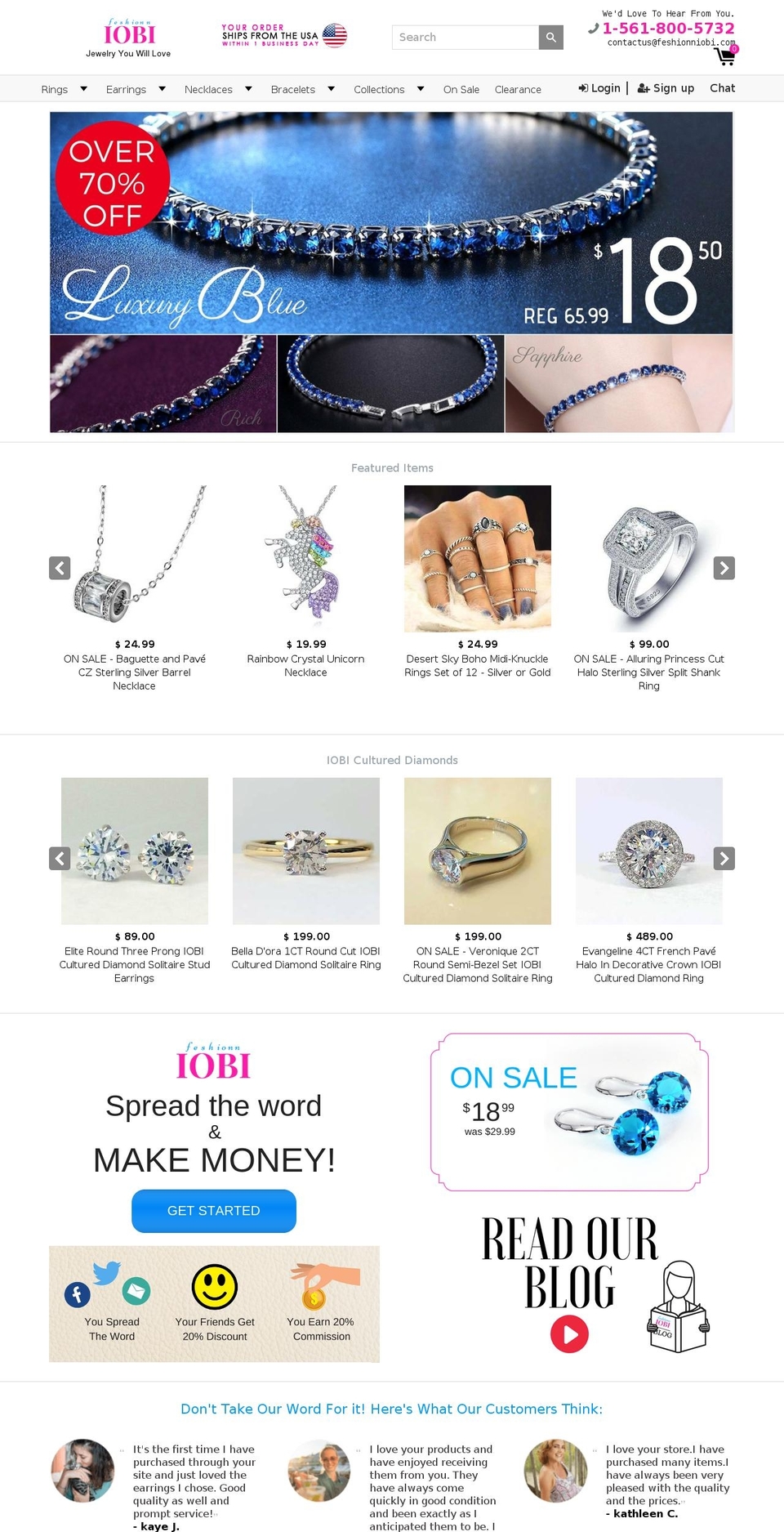 loveiobi.com — Shopify storefront screenshot