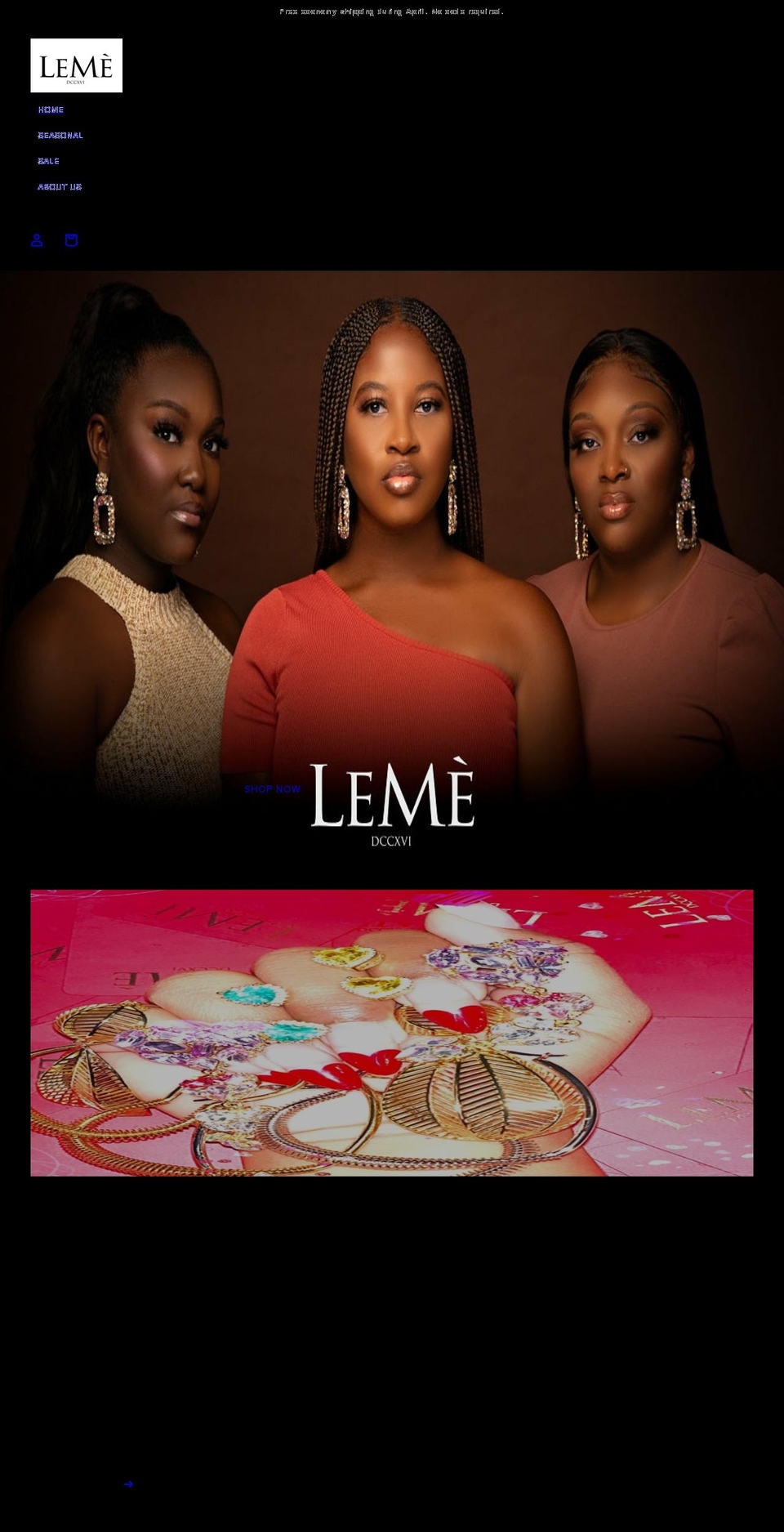 loveleme.com shopify website screenshot