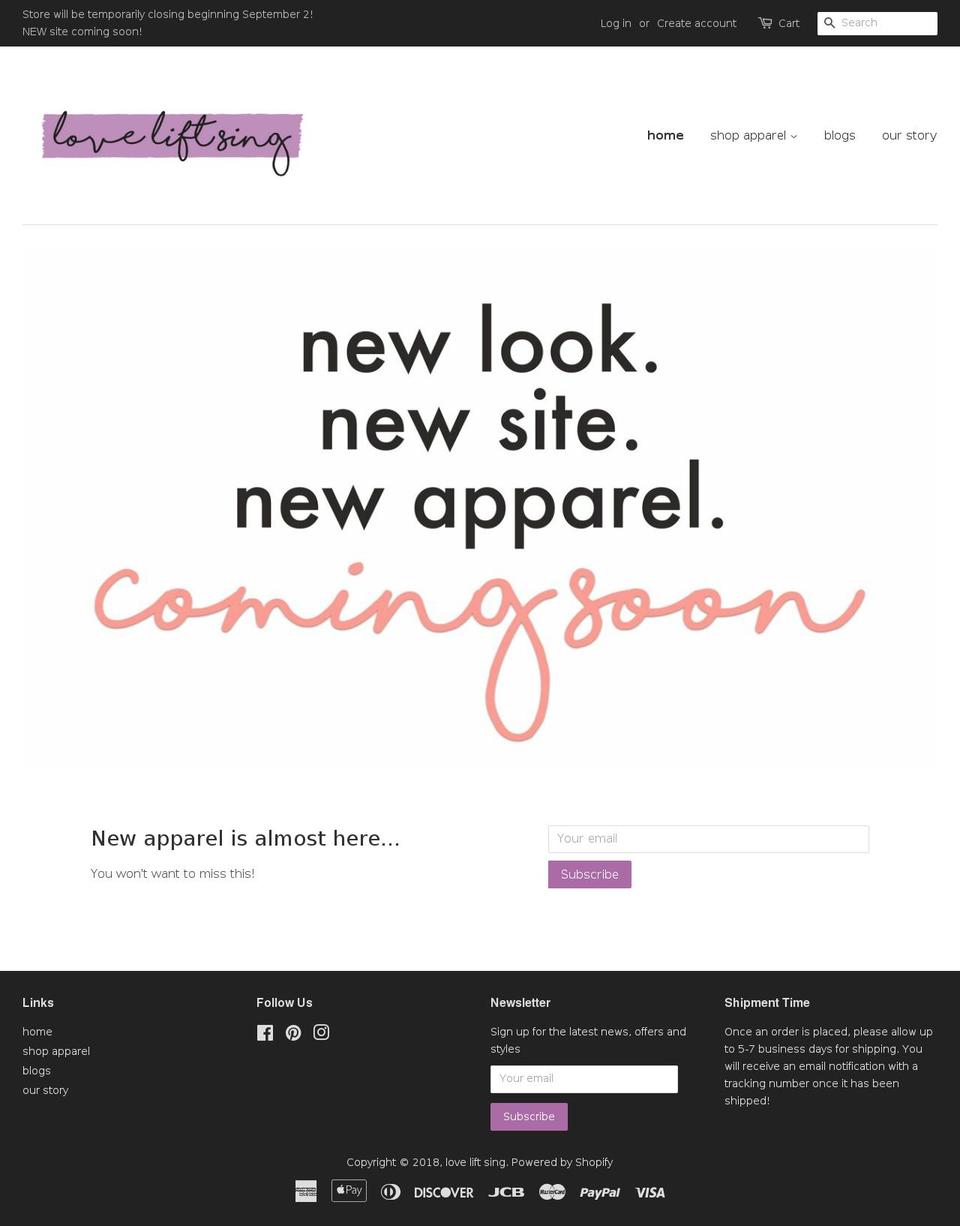 loveliftsing.com — Shopify storefront screenshot