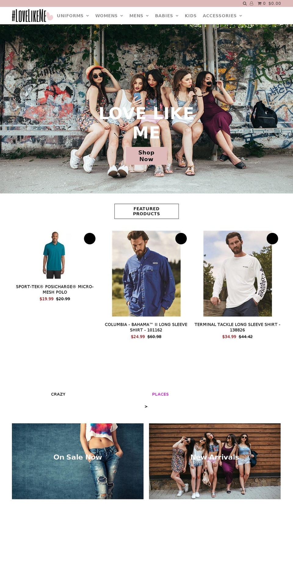lovelikeme.net shopify website screenshot