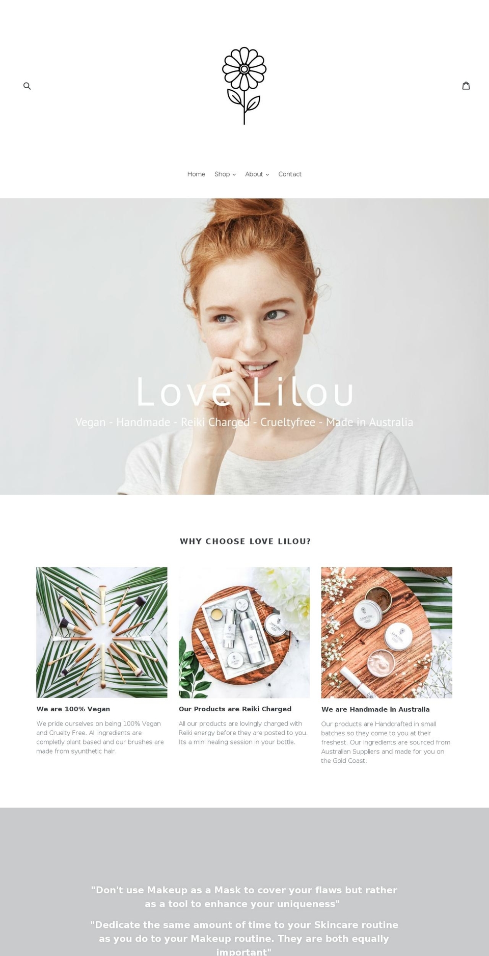 lovelilou.com — Shopify storefront screenshot