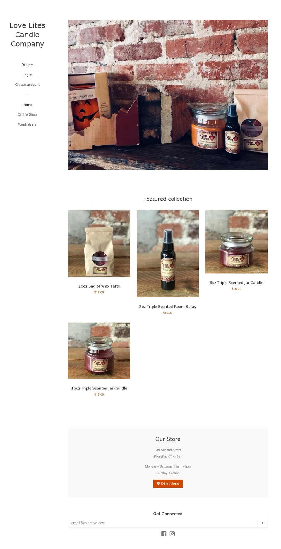 lovelitesgifts.com shopify website screenshot