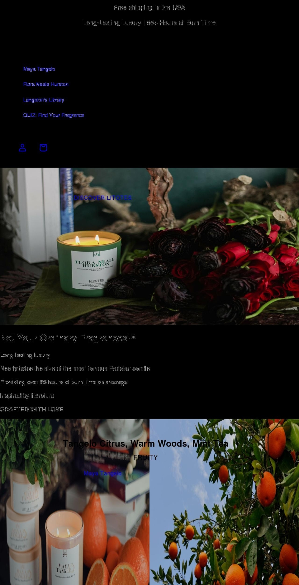 lovelitotes.com shopify website screenshot
