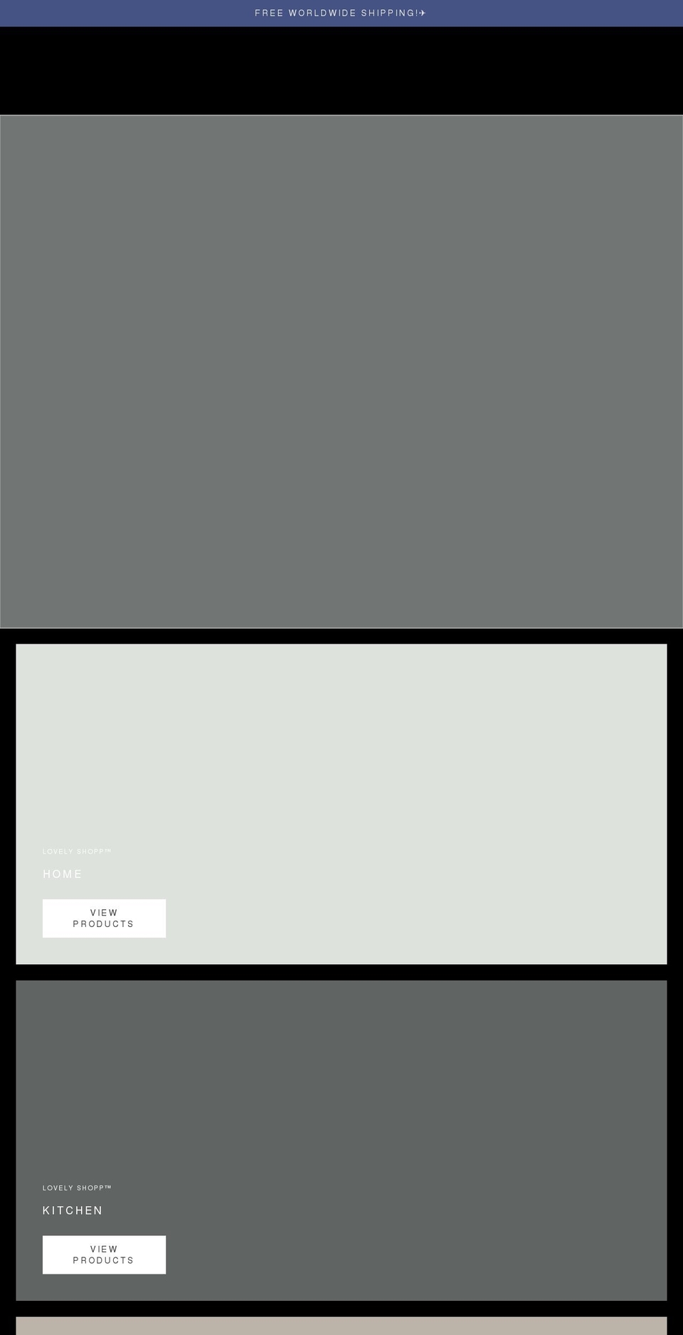 lovelyshopp.com shopify website screenshot