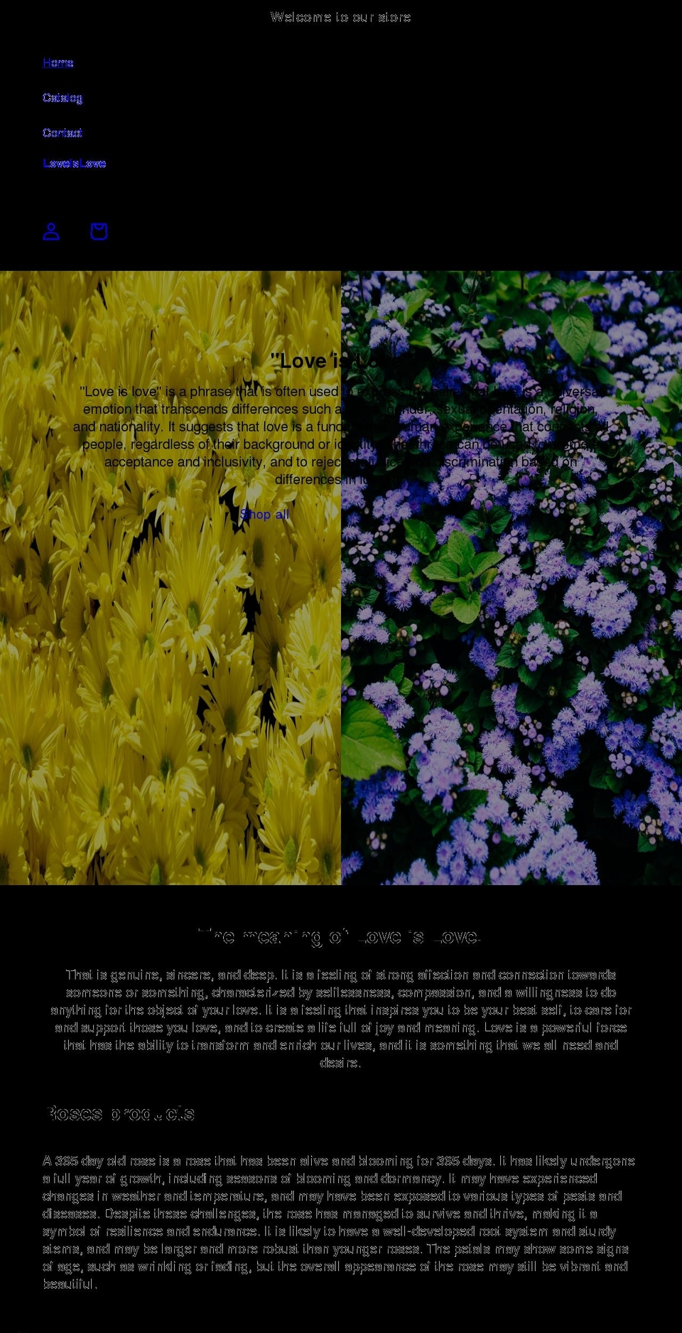 lovememore.net shopify website screenshot