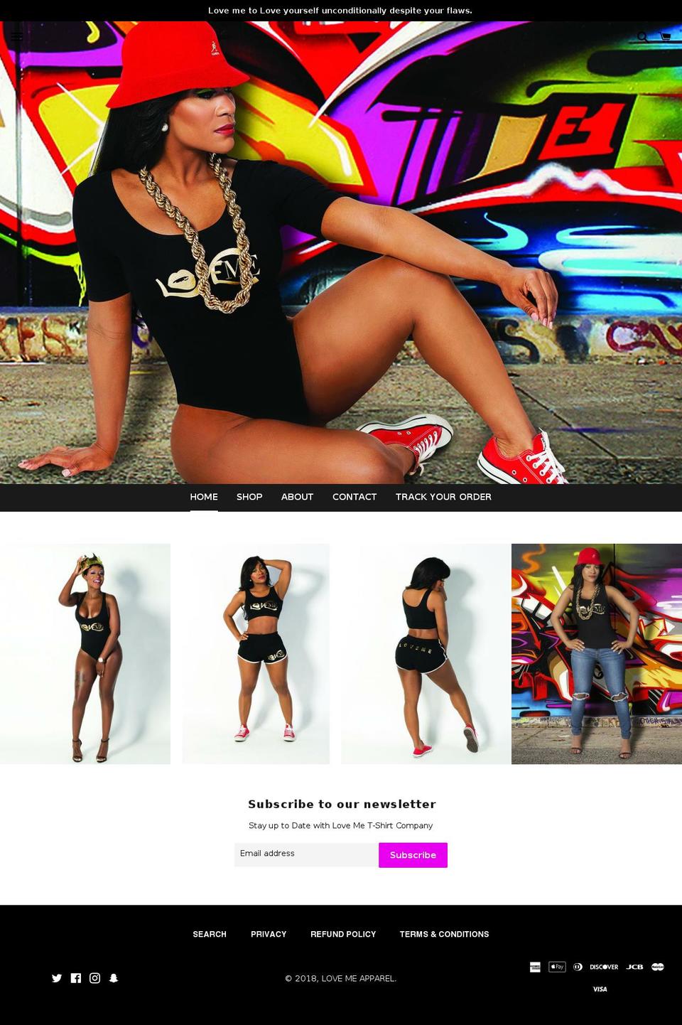 lovemetshirtcompany.com shopify website screenshot