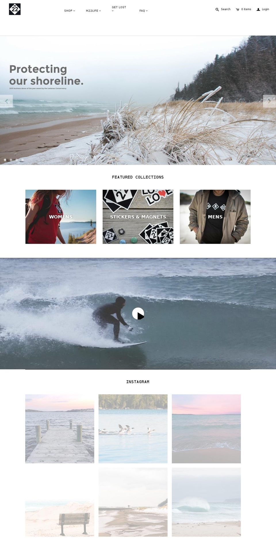 lovemichigan.com shopify website screenshot
