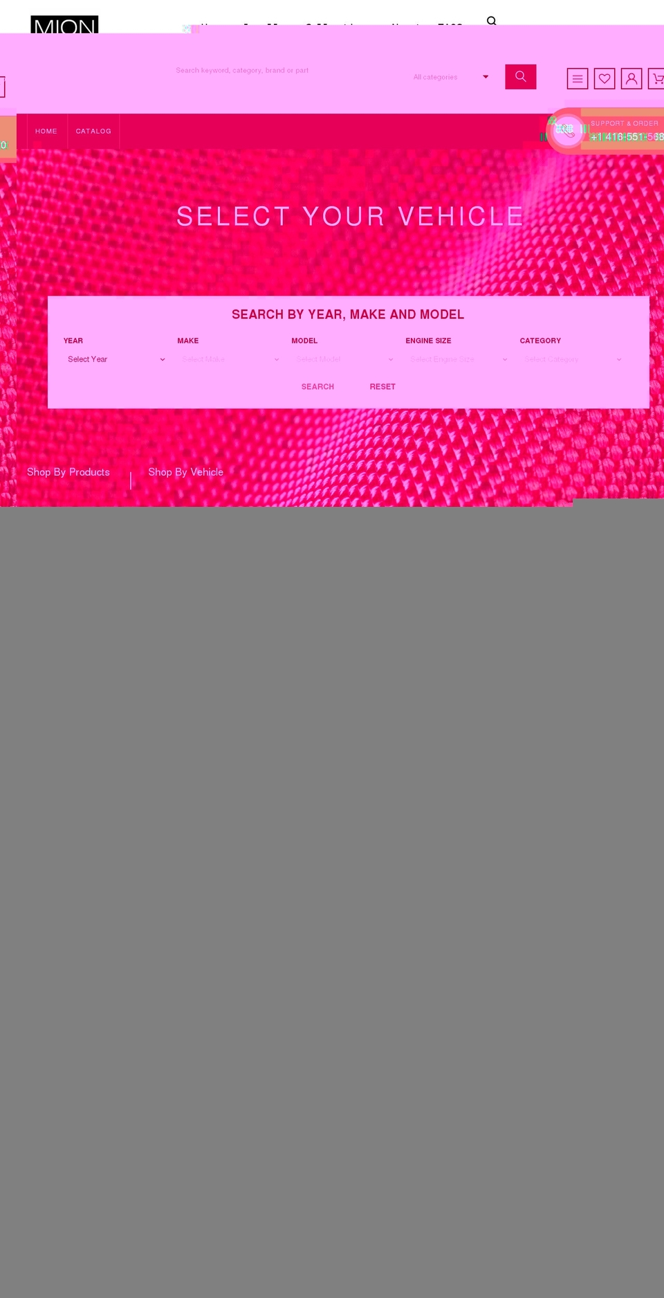 lovemion.com shopify website screenshot