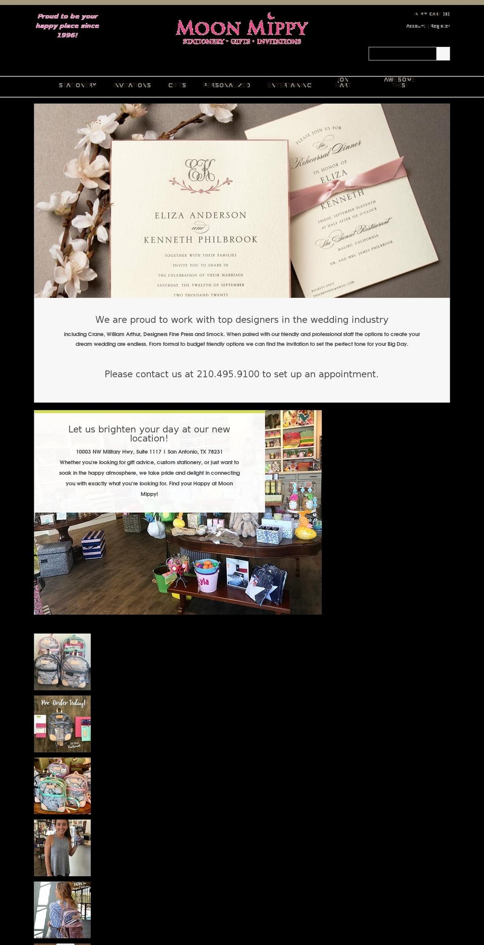 lovemoonmippy.com shopify website screenshot