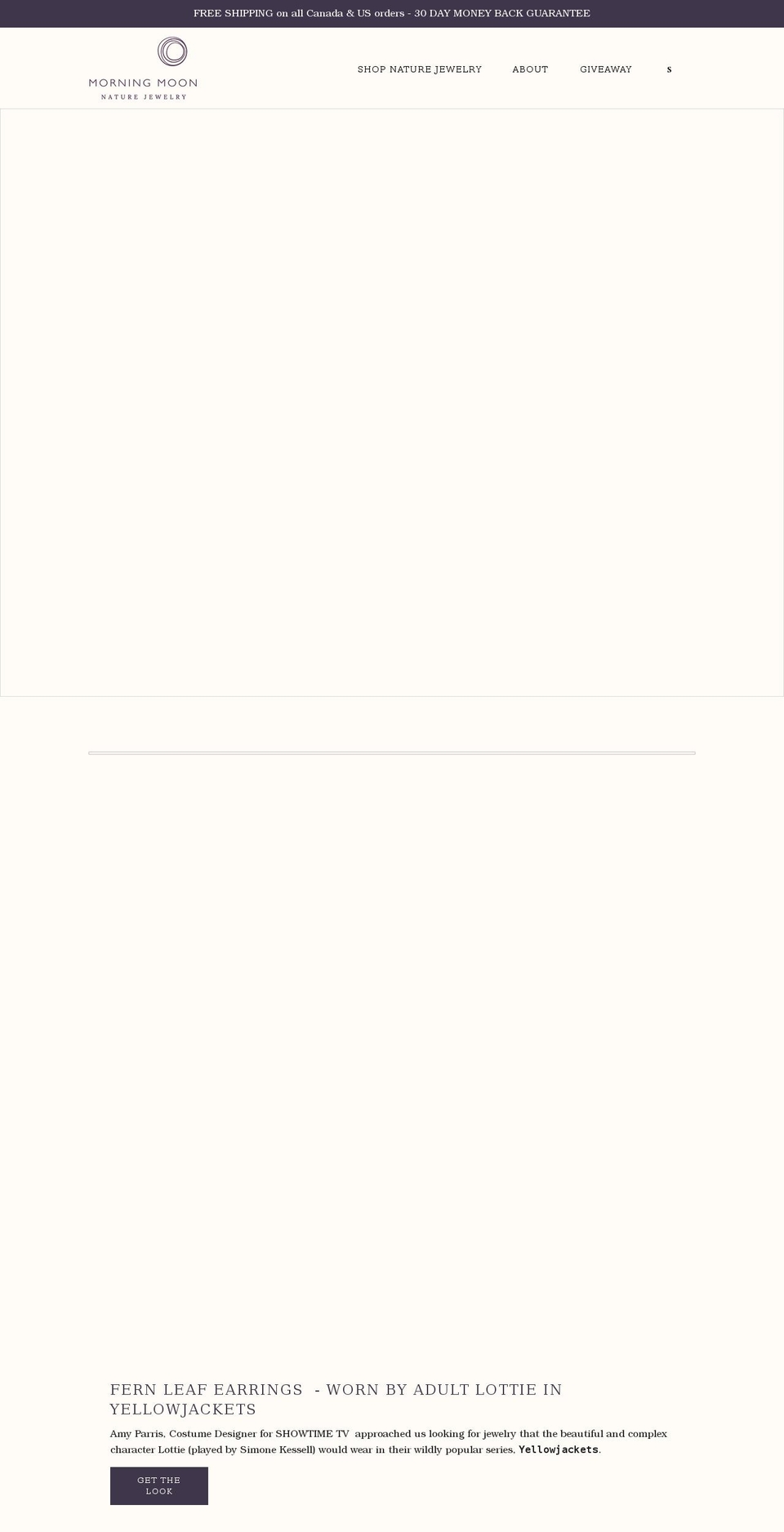 lovemorningmoon.com shopify website screenshot