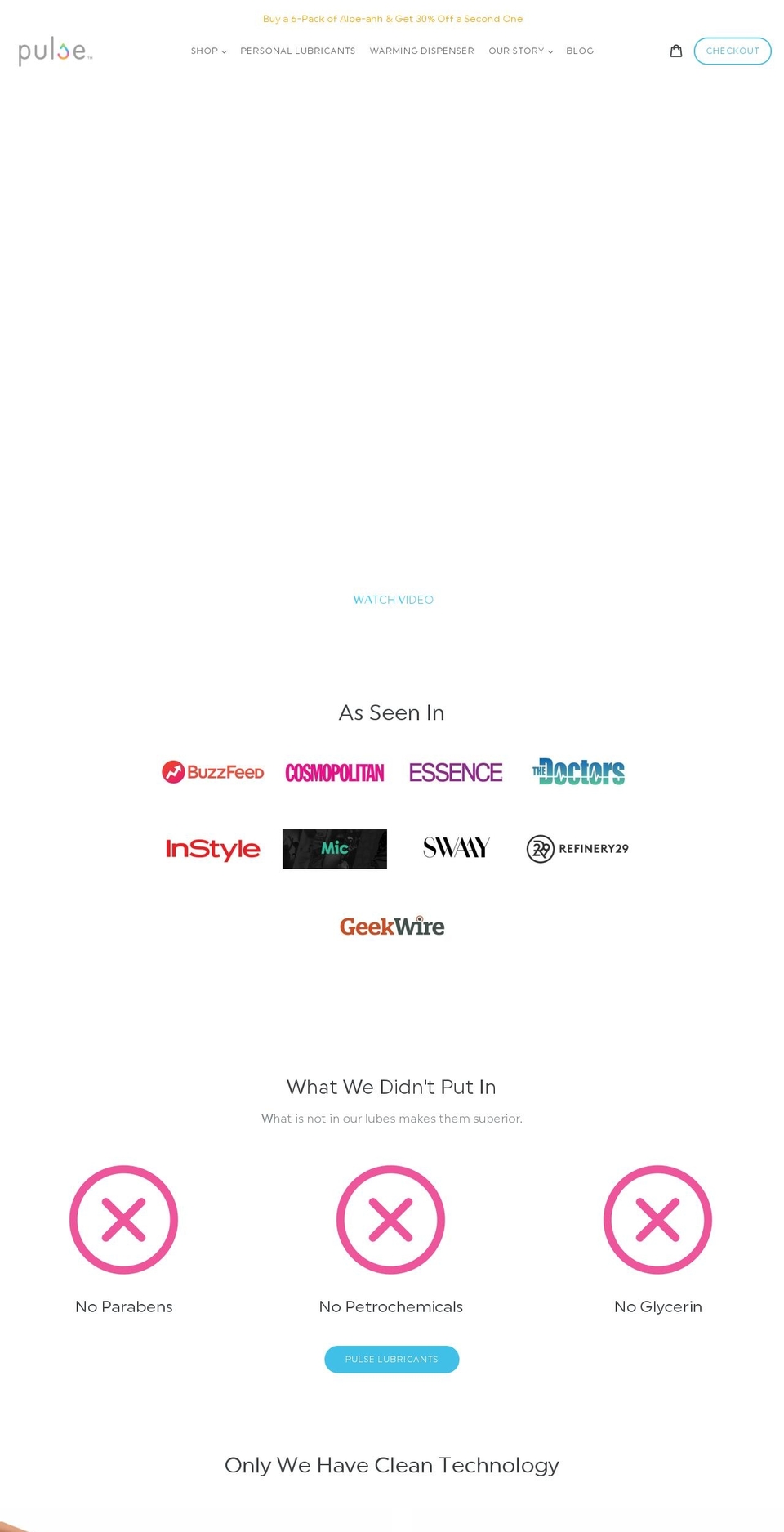 lovemypulse.com — Shopify storefront screenshot