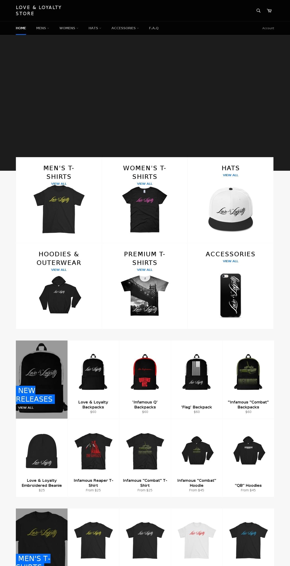 lovenloyaltystore.com shopify website screenshot