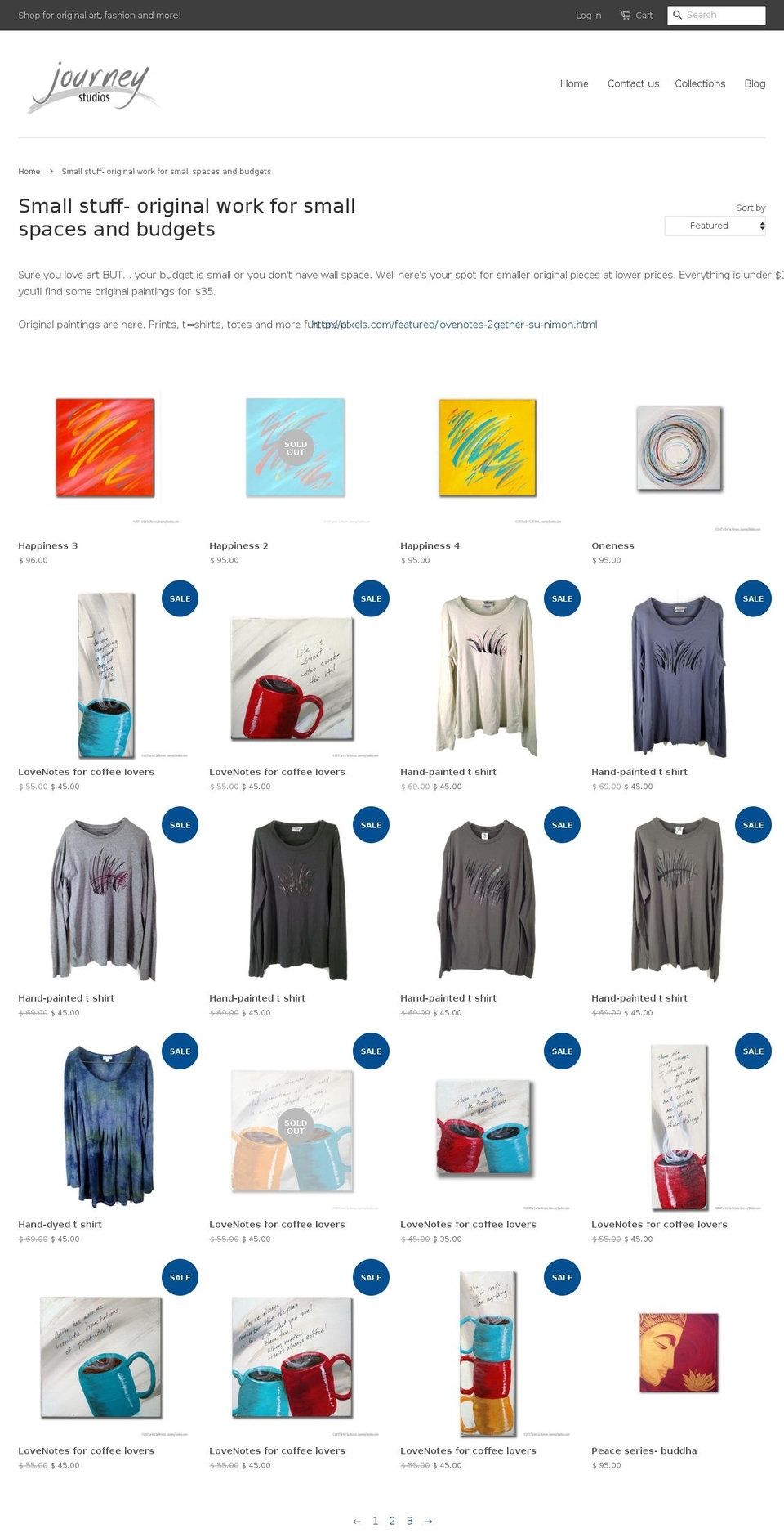lovenoteshop.com — Shopify storefront screenshot