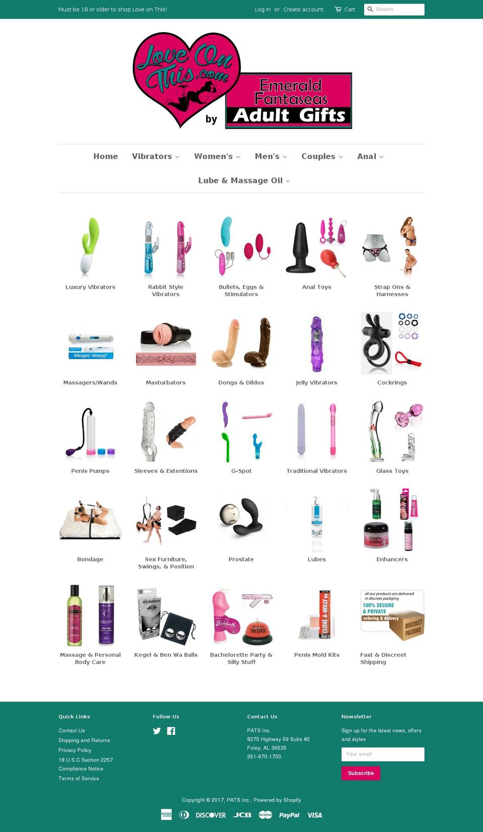 loveonthis.com shopify website screenshot