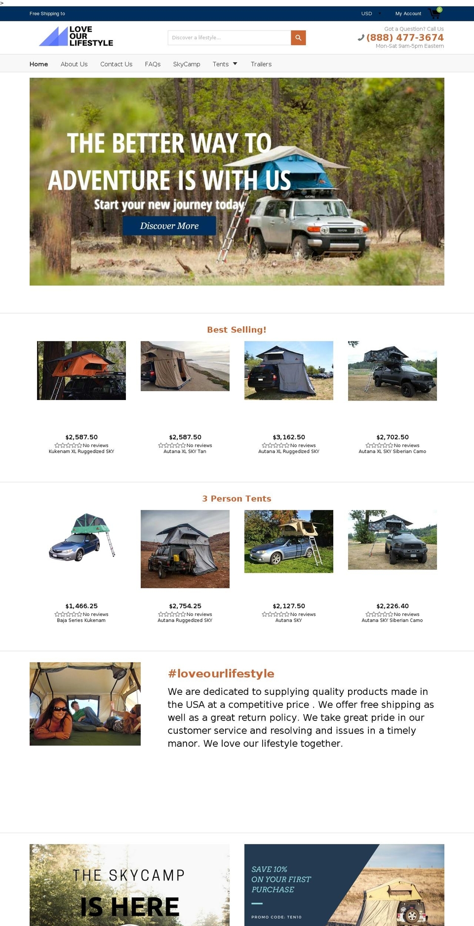 loveourlifestyle.com — Shopify store on .com