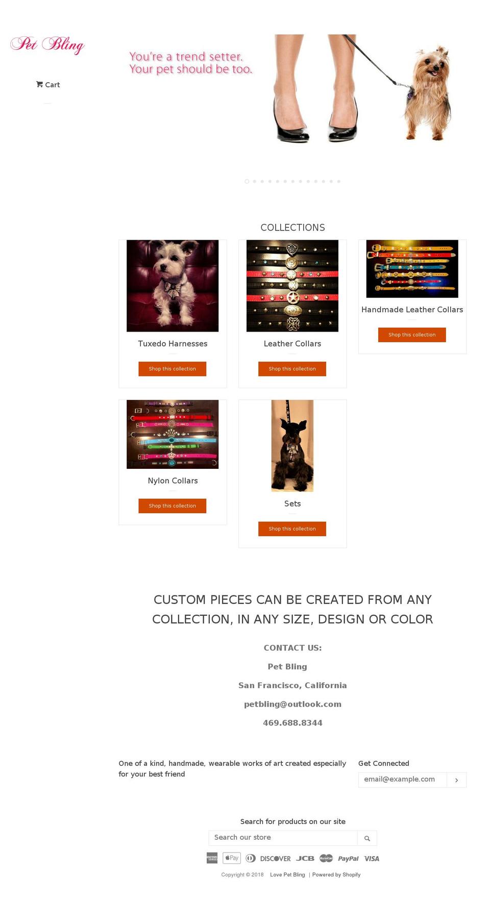 lovepetbling.com — Shopify storefront screenshot