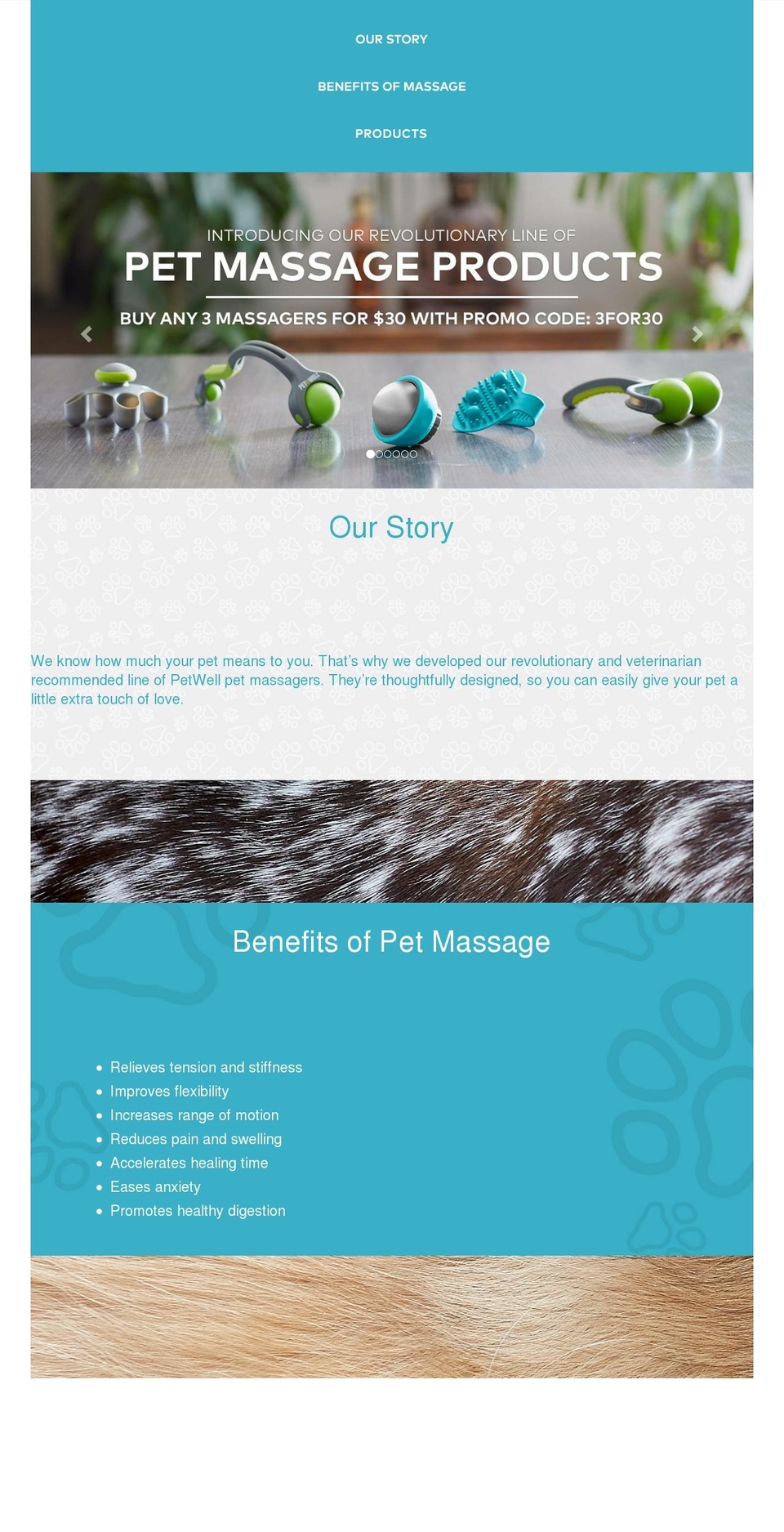 lovepetwell.com — Shopify storefront screenshot