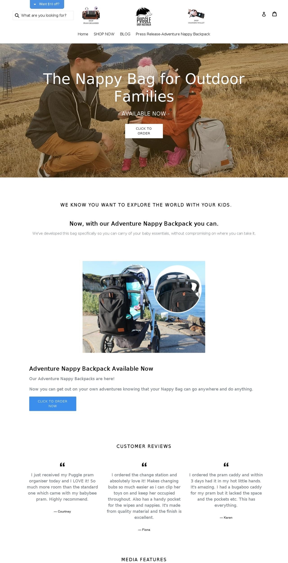 lovepuggle.net shopify website screenshot