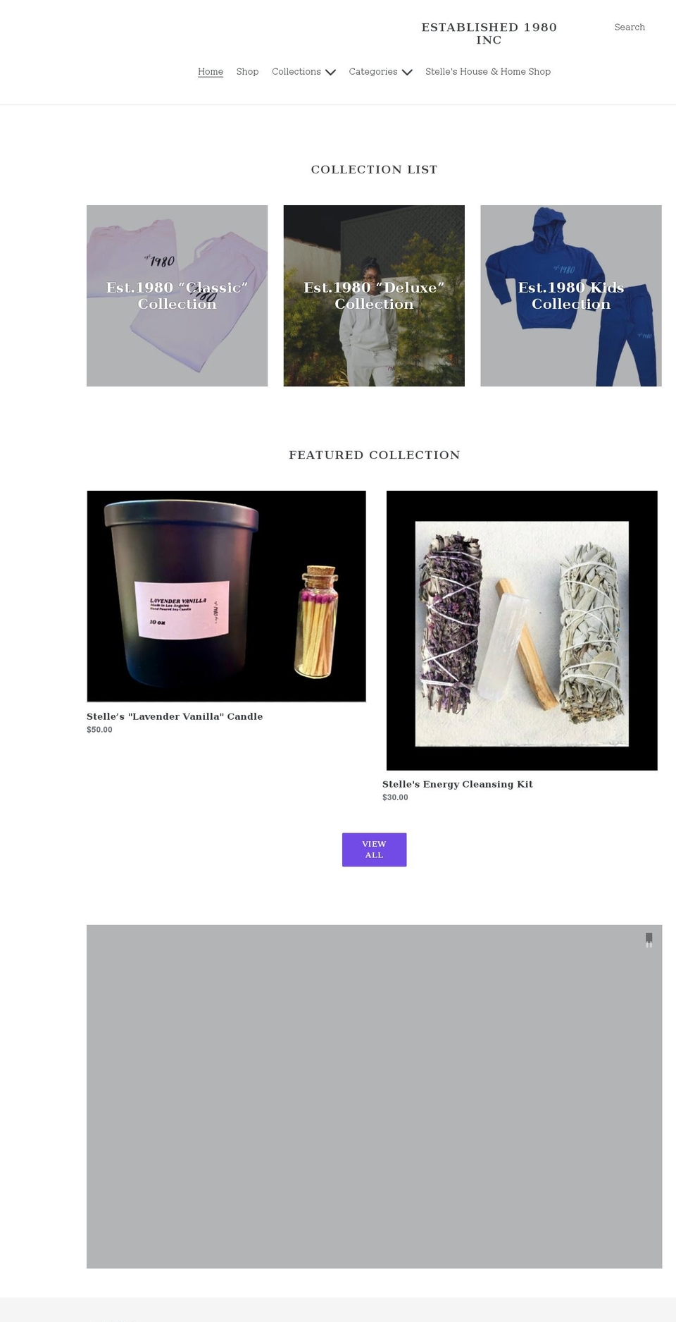 lovers-rock-experience.myshopify.com shopify website screenshot