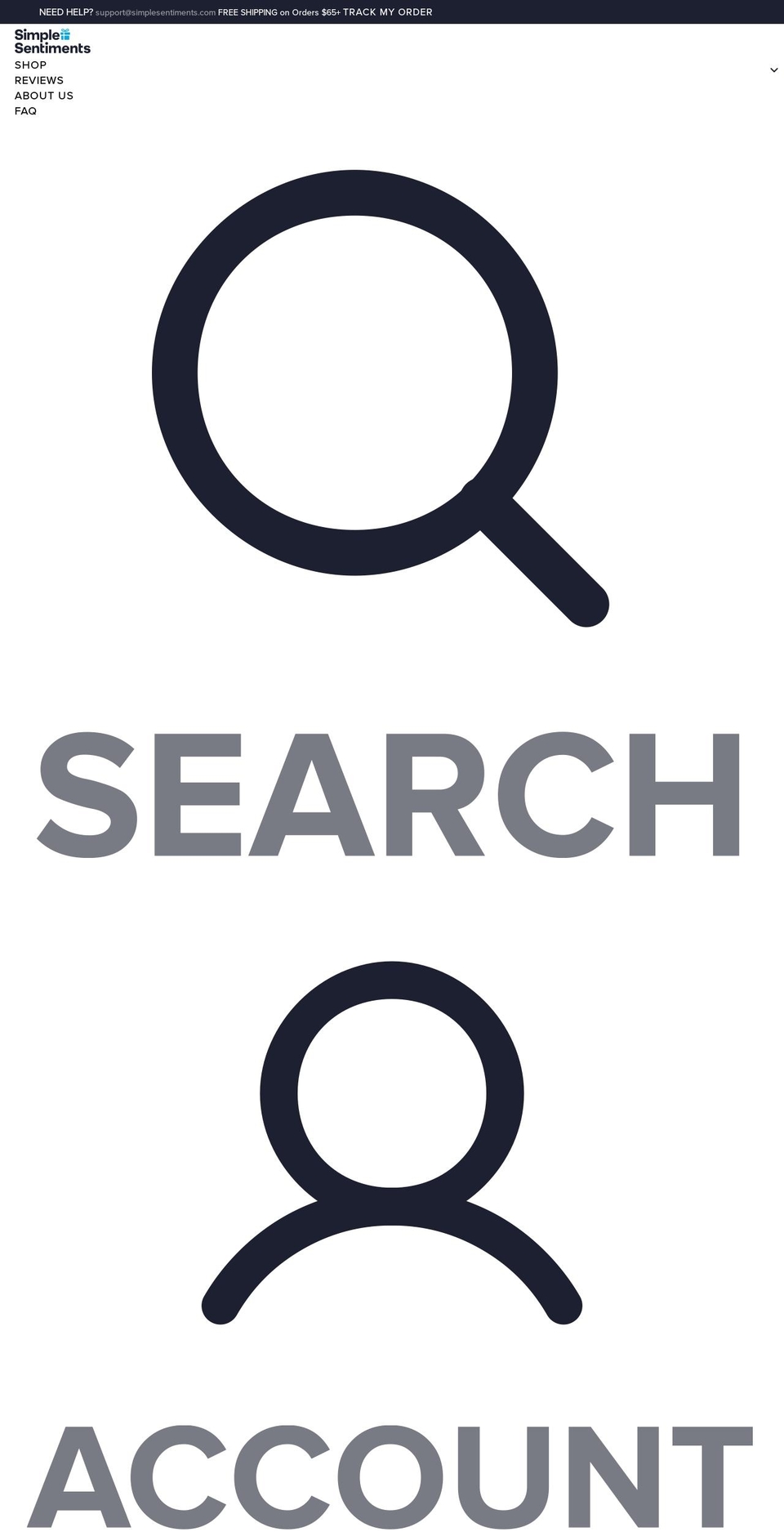 loversentiment.com shopify website screenshot