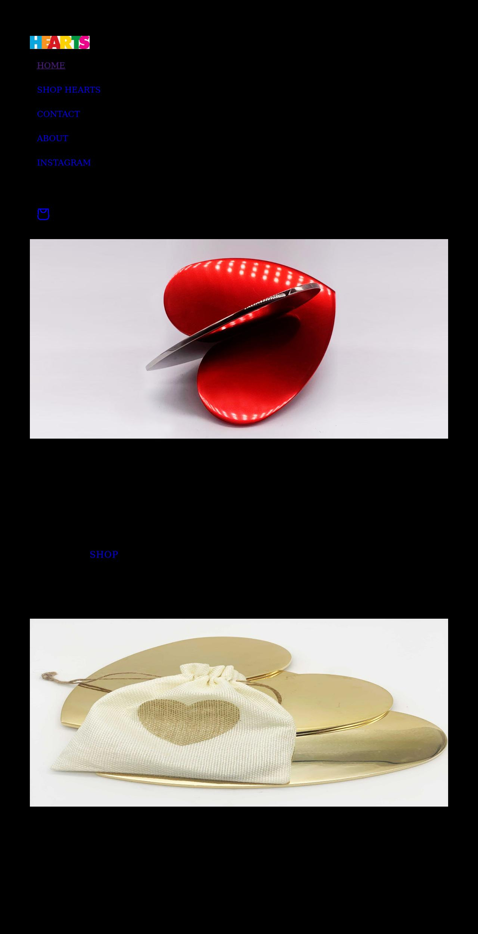 lovesculptures.com shopify website screenshot
