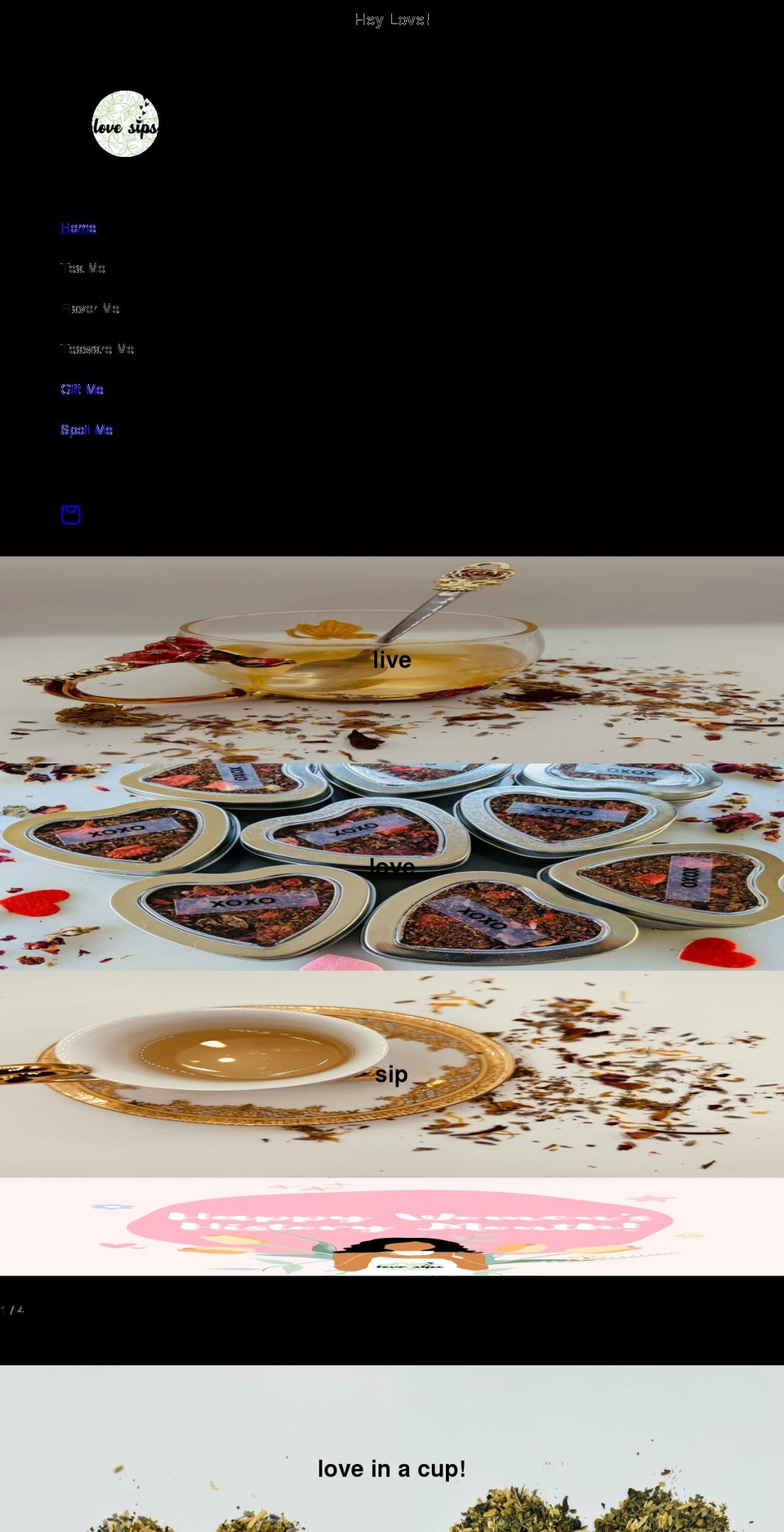 lovesips.shop shopify website screenshot