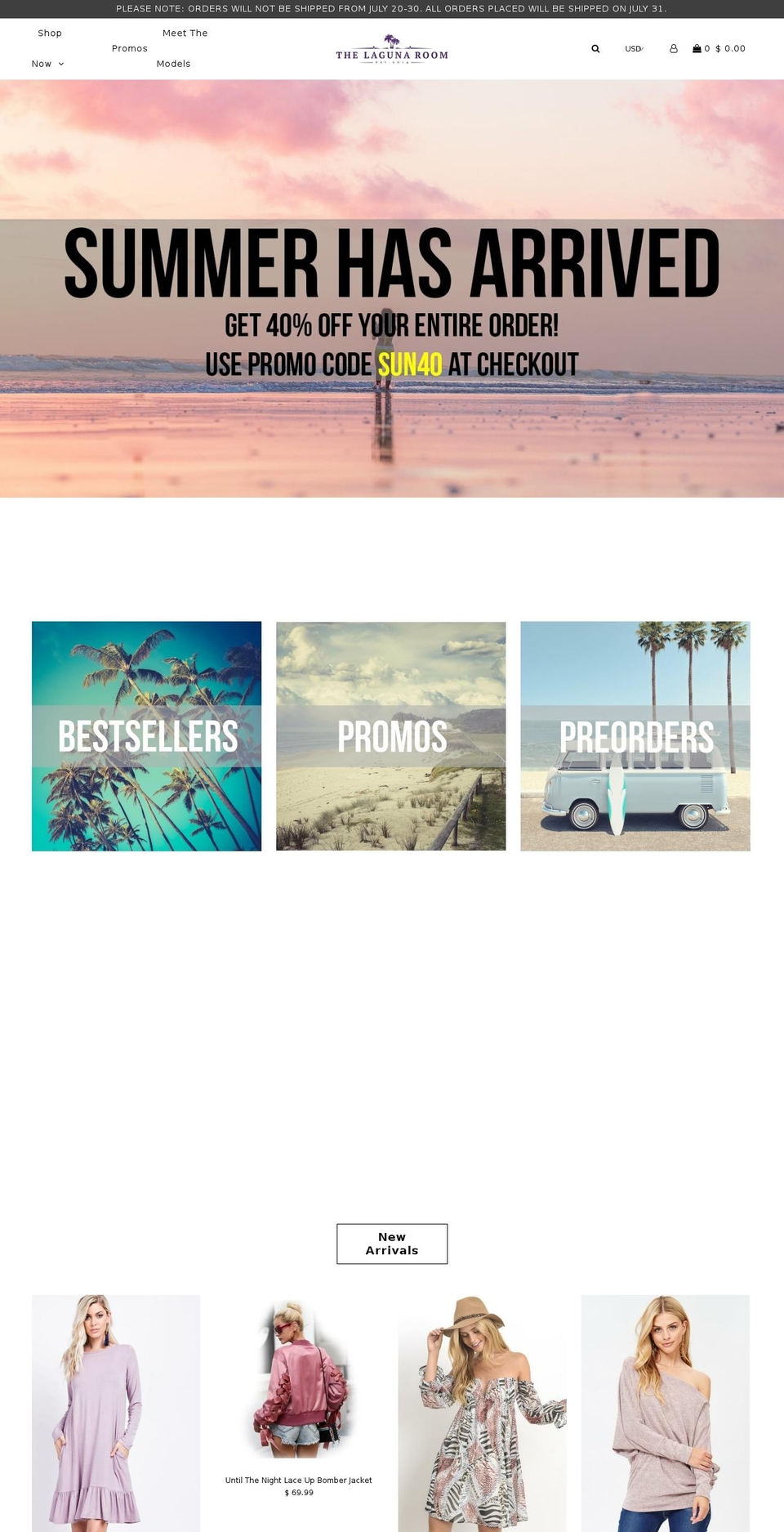 lovetlr.com — Shopify storefront screenshot