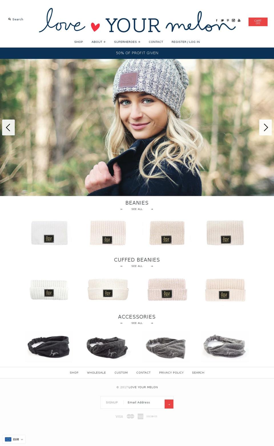 Love Your Melon #8649 #8650 Shopify theme site example loveyourmellons.com