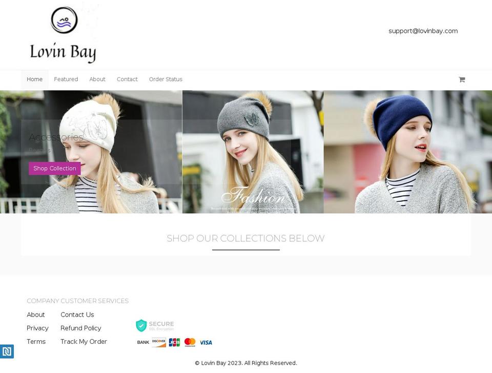 lovinbay.com — Shopify storefront screenshot