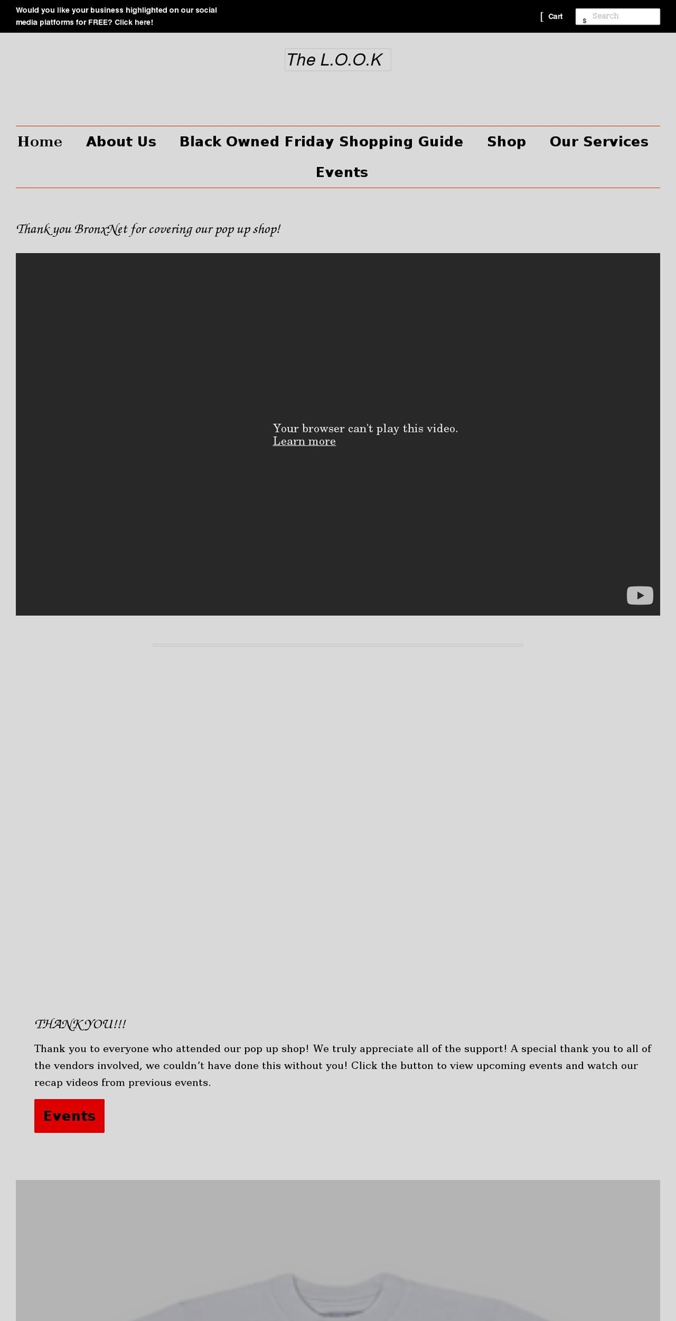 lovingourownkind.com shopify website screenshot