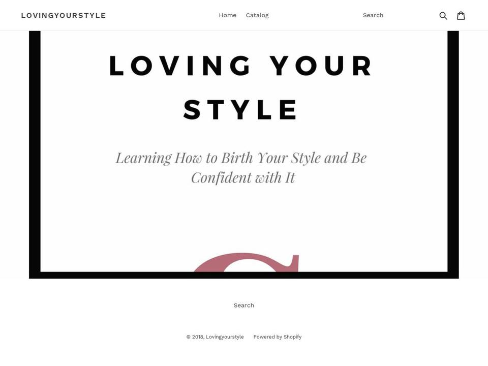 lovingyourstyle.com shopify website screenshot