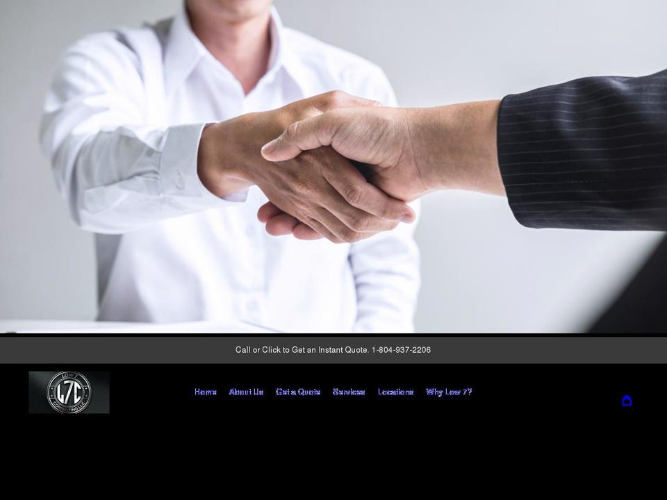 low7consulting.com shopify website screenshot