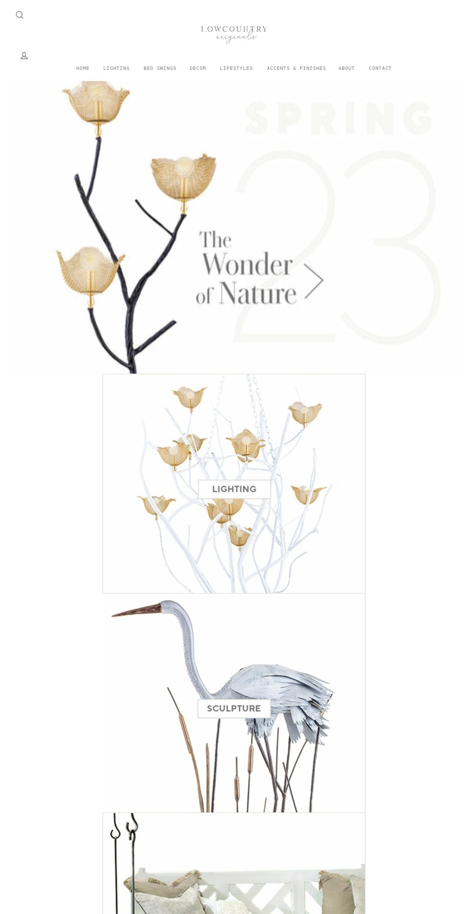 lowcountryoriginals.com shopify website screenshot