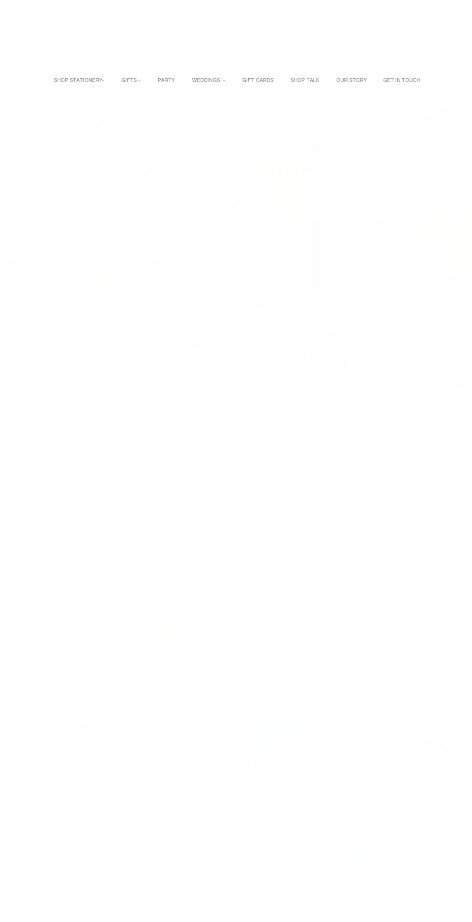 lowcountrystationery.com shopify website screenshot