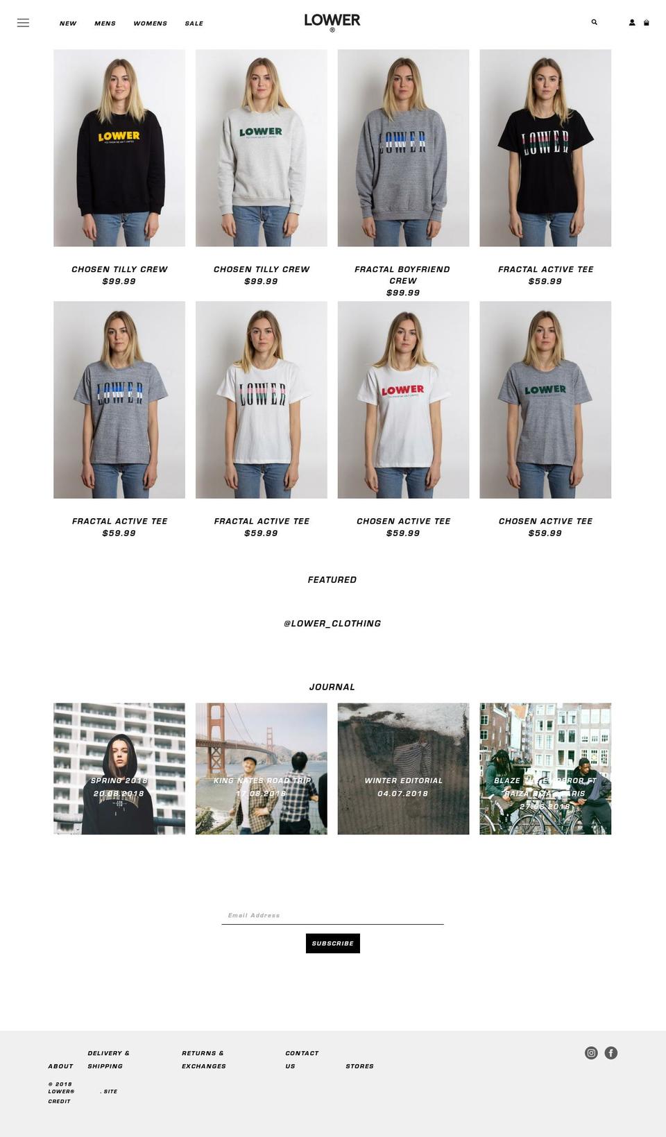 Lower Ira V3 (With Laybuy) Shopify theme site example lowerclothing.com