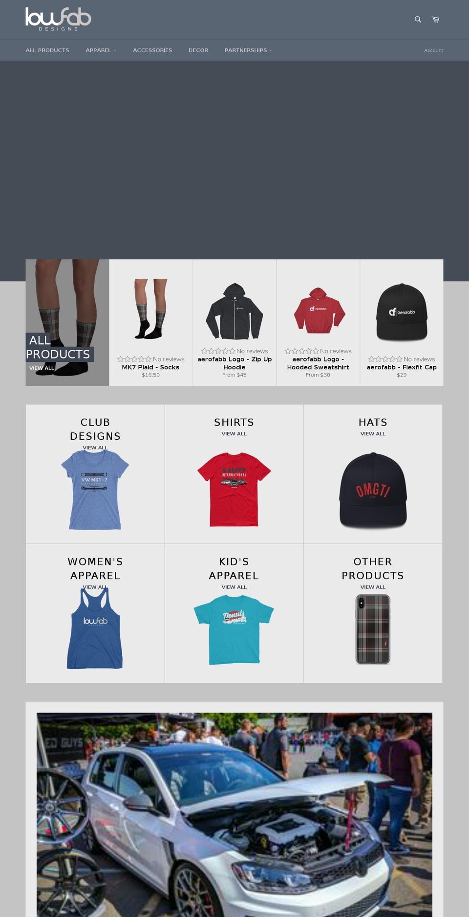 lowfabdesigns.com shopify website screenshot
