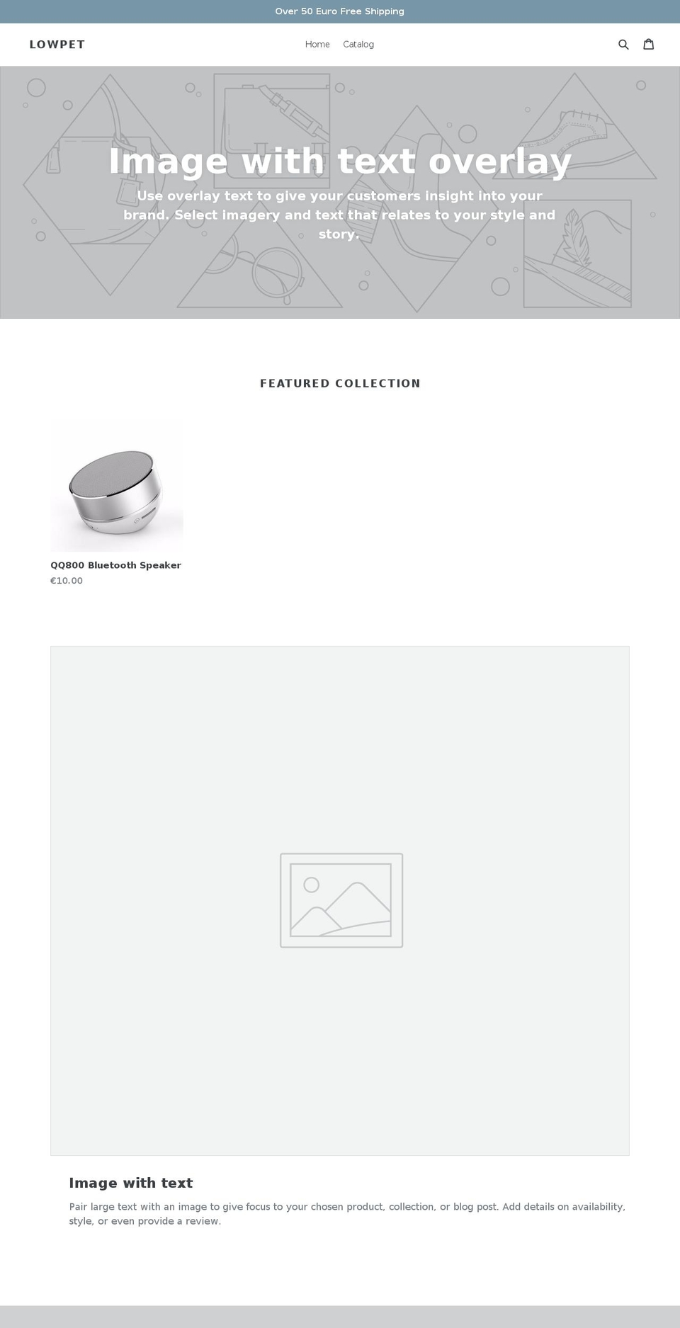 lowpet.com — Shopify storefront screenshot